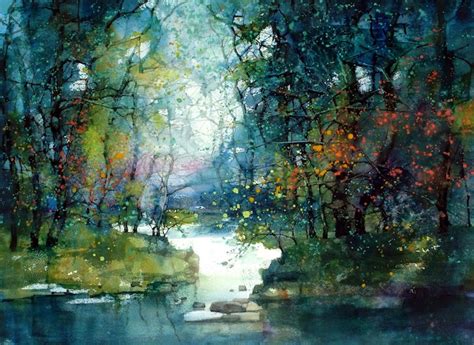 Beautiful Watercolor Landscapes (12 pieces)