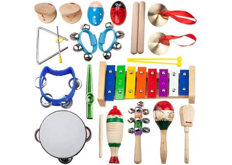 14-pc Kids Musical Instruments Set | Book of More Money