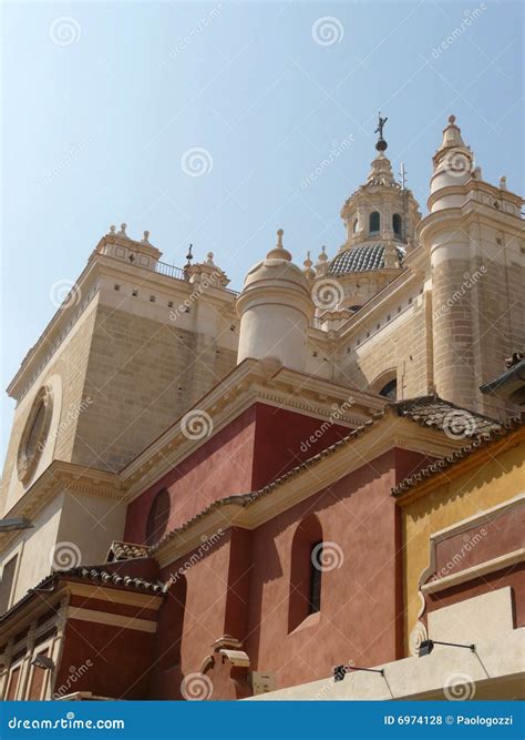 Old Sevilla s cathedral stock photo. Image of corrida - 6974128