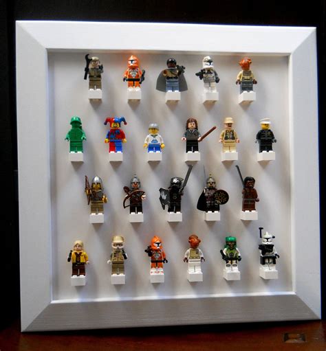 Lego mini-figure display @Beth Woodruff-Schroder a fun gift idea for the boy, no? | Lego bedroom ...