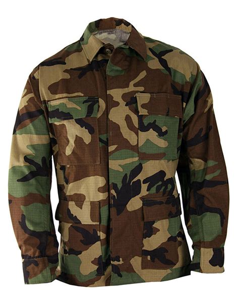 CLEARANCE - Military BDU Jacket WOODLAND CAMO - IRREGULAR – Military ...