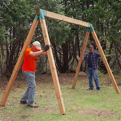 Awasome Diy A Frame Swing Set Plans 2022 - Dopitch