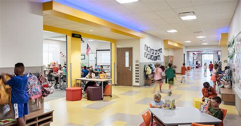 Modern Classroom Design at Woodland Elementary Supports Diverse Learning Styles