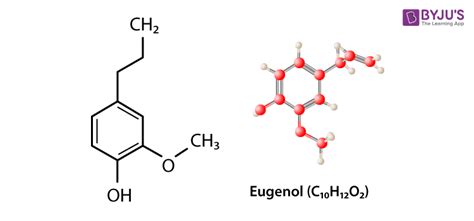 Eugenol (C10H12O2) - Structure, Molecular Mass, Properties and Uses