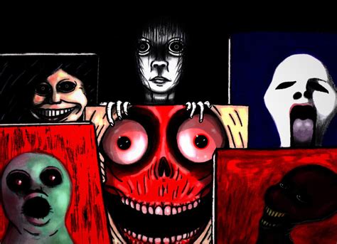 ANALOG HORROR - FACES by charcoalman on DeviantArt