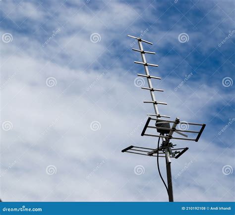 Analog Television Antenna Technology Stock Photo - Image of analog ...