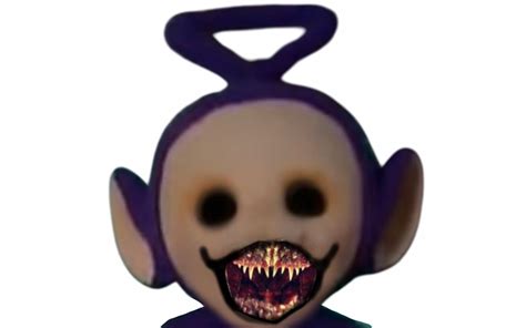 Scary tinky winky by DracoAwesomeness on DeviantArt