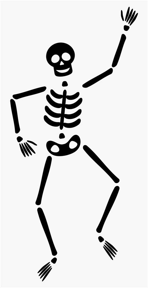 Dancing Skeleton Clipart - Skeleton Clipart , Free Transparent Clipart - ClipartKey