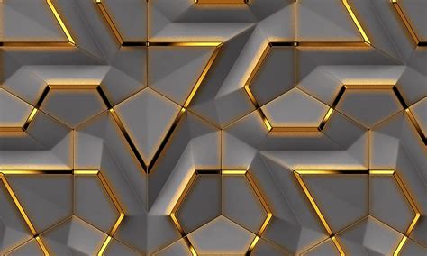 Gold Geometric Wallpapers - 4k, HD Gold Geometric Backgrounds on ...