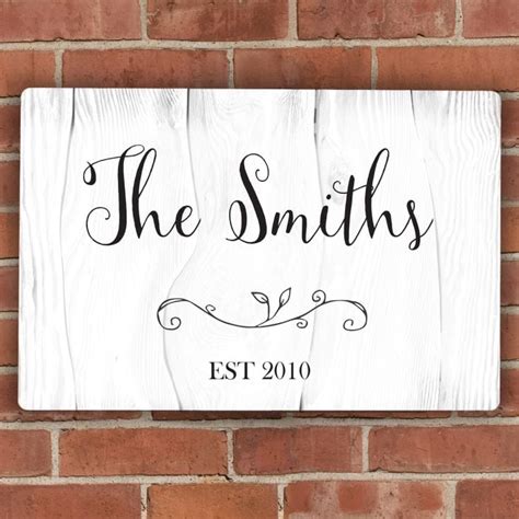 Personalised Rustic Metal Sign | Find Me A Gift