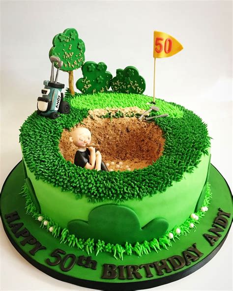 Golf Themed Cake