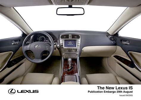 IS 250 Interior (2005 - 2012) - Lexus Media Site