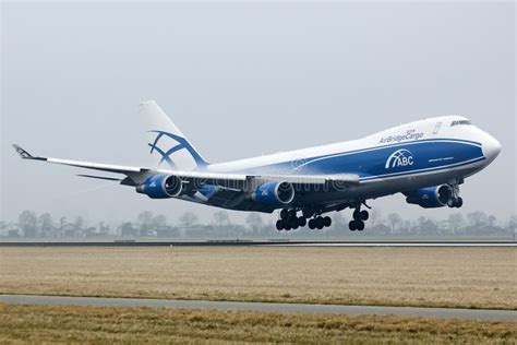 ABC Boeing 747 Cargo Plane Landing Editorial Stock Photo - Image: 24396408