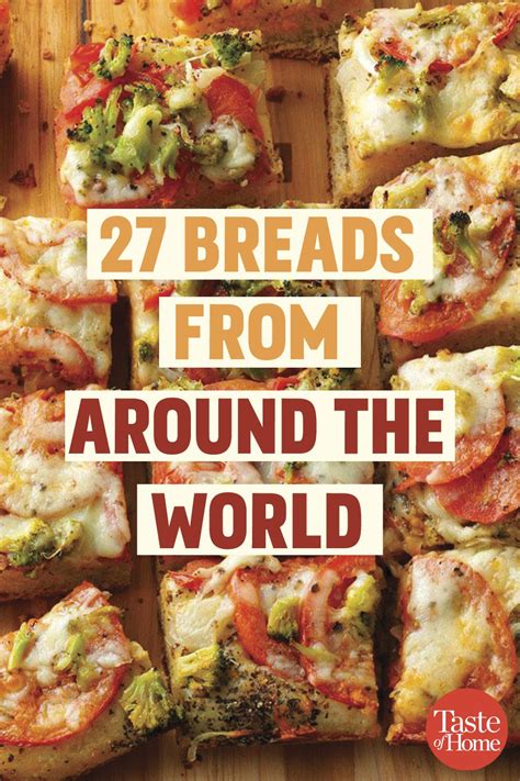 28 Famous Breads from Around the World | Recipes, Food, Cooking recipes