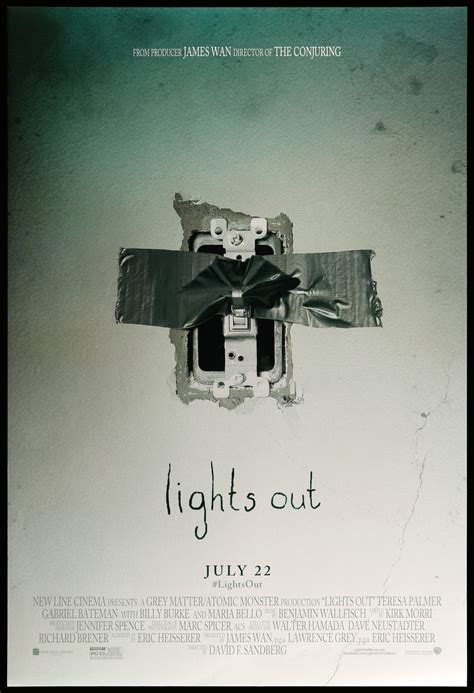 Lights Out (2016) Original One-Sheet Movie Poster - Original Film Art ...