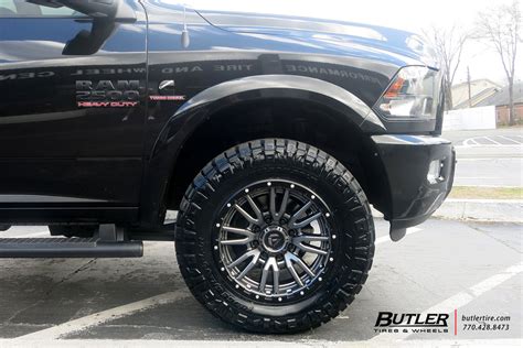 Dodge Ram with 20in Fuel Rebel Wheels exclusively from Butler Tires and Wheels in Atlanta, GA ...