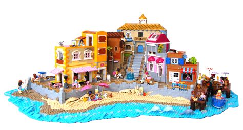 LEGO friends on vacation at the beach - The Brothers Brick | The Brothers Brick