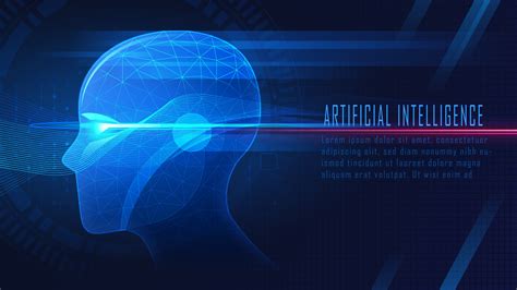 Futuristic Artificial Intelligence robot head concept for future ...