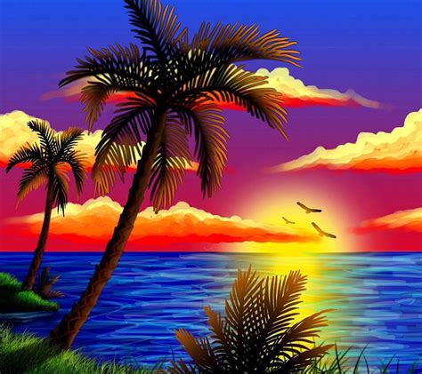 Nature Painting Wallpapers - Top Free Nature Painting Backgrounds - WallpaperAccess