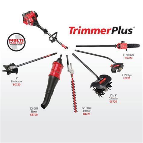 CRAFTSMAN WS4200 30-cc 4-cycle 17-in Straight Shaft Attachment Capable Gas String Trimmer ...