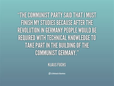 Klaus Fuchs Quotes. QuotesGram