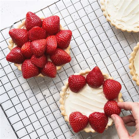 Strawberry Mini Tarts - California Strawberries