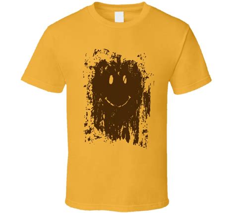 Muddy Smiley Face Forrest Gump Movie Replica T Shirt - Etsy