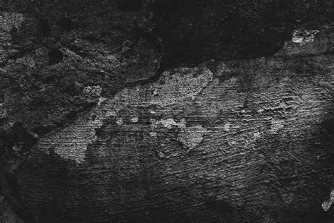 Dark Black And Grunge Wall - Free Texture