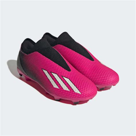 adidas X Speedportal.3 Laceless Firm Ground Soccer Cleats - Pink | Unisex Soccer | adidas US