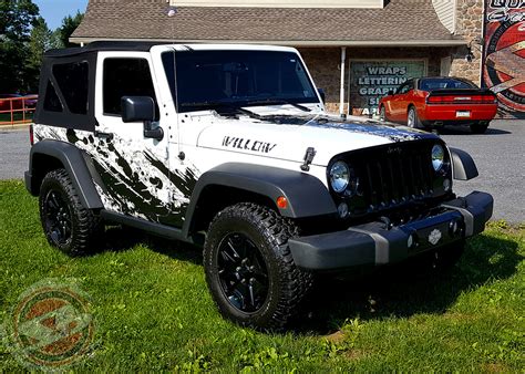 JEEP WRANGLER DIGITAL CAMO WRAP | SCRIBBLES & DRIPS