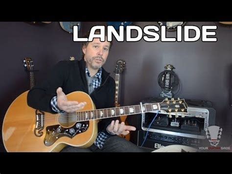 How to play Landslide by Fleetwood Mac - Acoustic Guitar Lesson | Basic guitar lessons, Acoustic ...