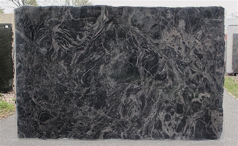 Granite Slabs | Stone Slabs - Mystic Black Granite Slabs Brazil Polished Granite Stone Slabs