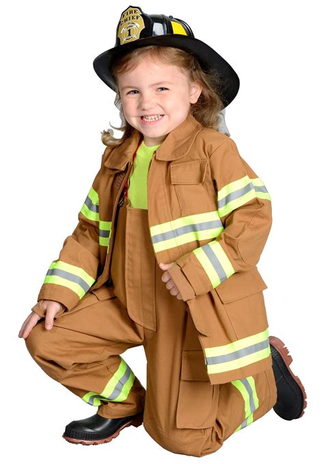 Kids Firefighter Costume - Child Fireman Halloween Costumes