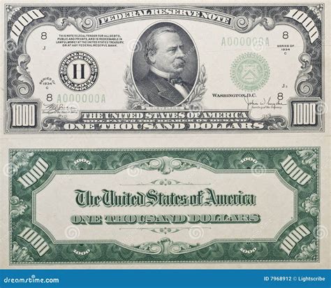 How To Tell If A 1000 Dollar Bill Is Real - Dollar Poster