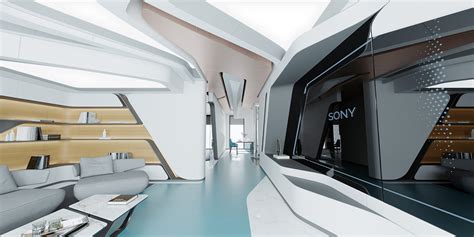 Futuristic Interior Design Concepts 20+ Awesome Futuristic Living Room ...