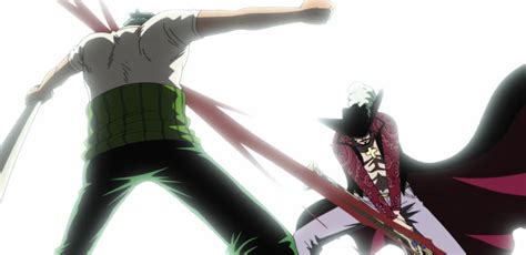 Zoro Vs. Mihawk | Dessin manga