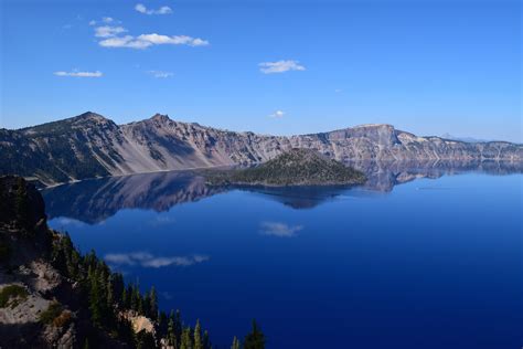 Scenic Landscape of Crater Lake National Park, Oregon image - Free ...