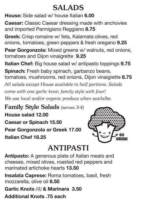 Menu at Home Slice Pizza restaurant, Austin, S Congress Ave