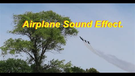 Airplane Sound Effect. - YouTube