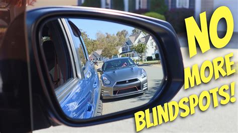 How To Properly Adjust Side Mirrors For No Blindspots in ANY CAR ...