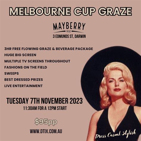 Melbourne Cup Graze 2023 — Mayberry Darwin