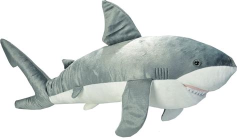 Wild Republic Jumbo Great White Shark Plush - 092389187007