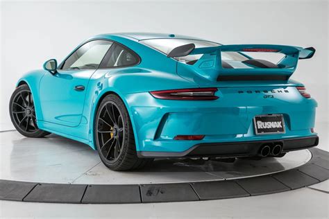 2018 Porsche 911 GT3 Miami Blue