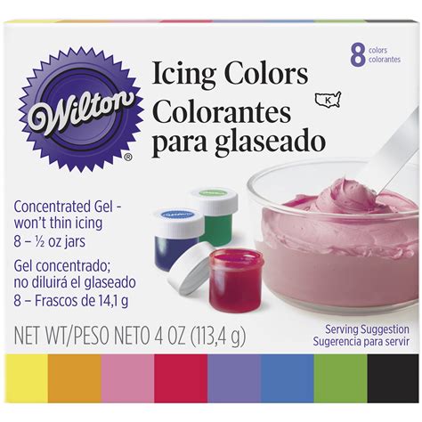 Wilton Icing Colors, 8ct - Walmart.com - Walmart.com