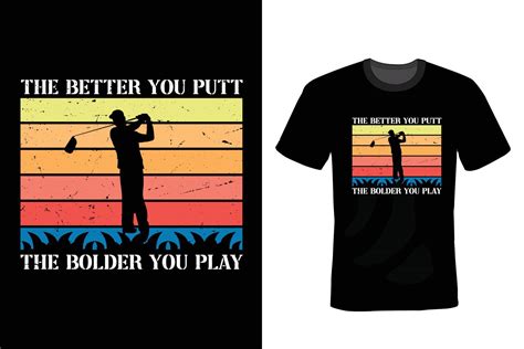 Golf T shirt design, vintage, typography 7528477 Vector Art at Vecteezy