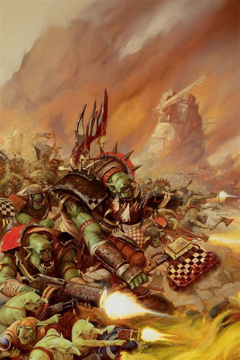 Waaagh! The Orks - WARHAMMER ART