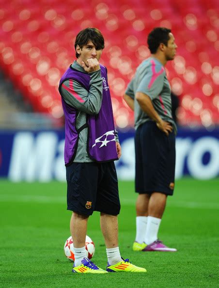 Barcelona Training & Press Conference - UEFA Champions League Final (Lionel Messi) - Lionel ...