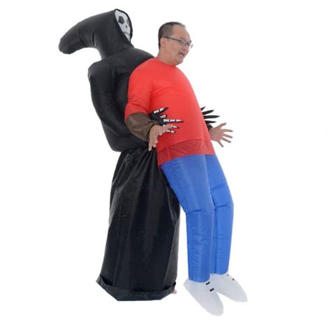 Death Grim Reaper Inflatable Costume | Costume Party World