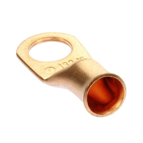 Wire Ring Terminal Copper 4 AWG Gauge 3/8" Connectors Car Audio ...