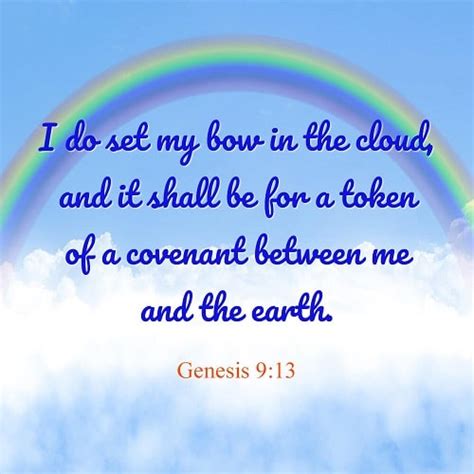 Meaning of Genesis 9:13—the Rainbow Covenant